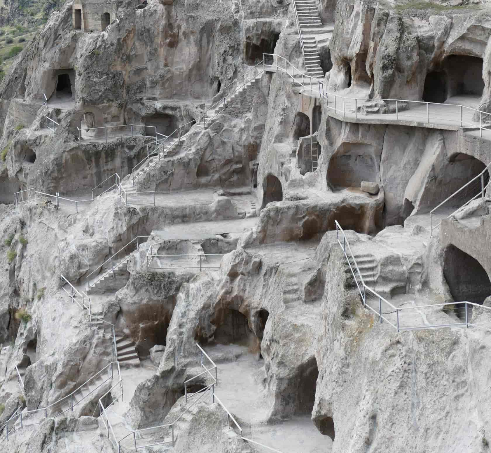 Angels refuse sleep, eat, and love. The angelic life is the code of the Vardzia Cave Monastery, Georgia.